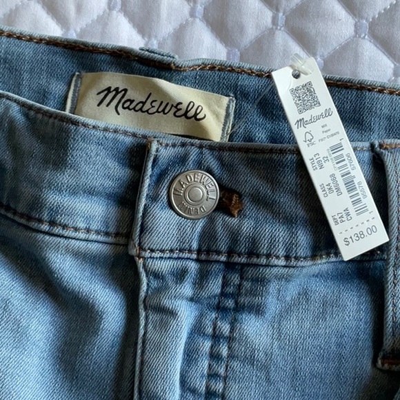 Madewell High Rise Skinny Crop Jeans - Picture 2 of 8
